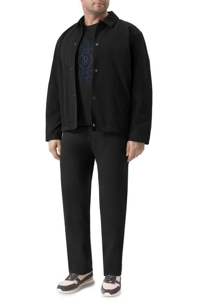 Хлопковая футболка STEFANO RICCI, арт. MNH6104930/LUXT, фото 2