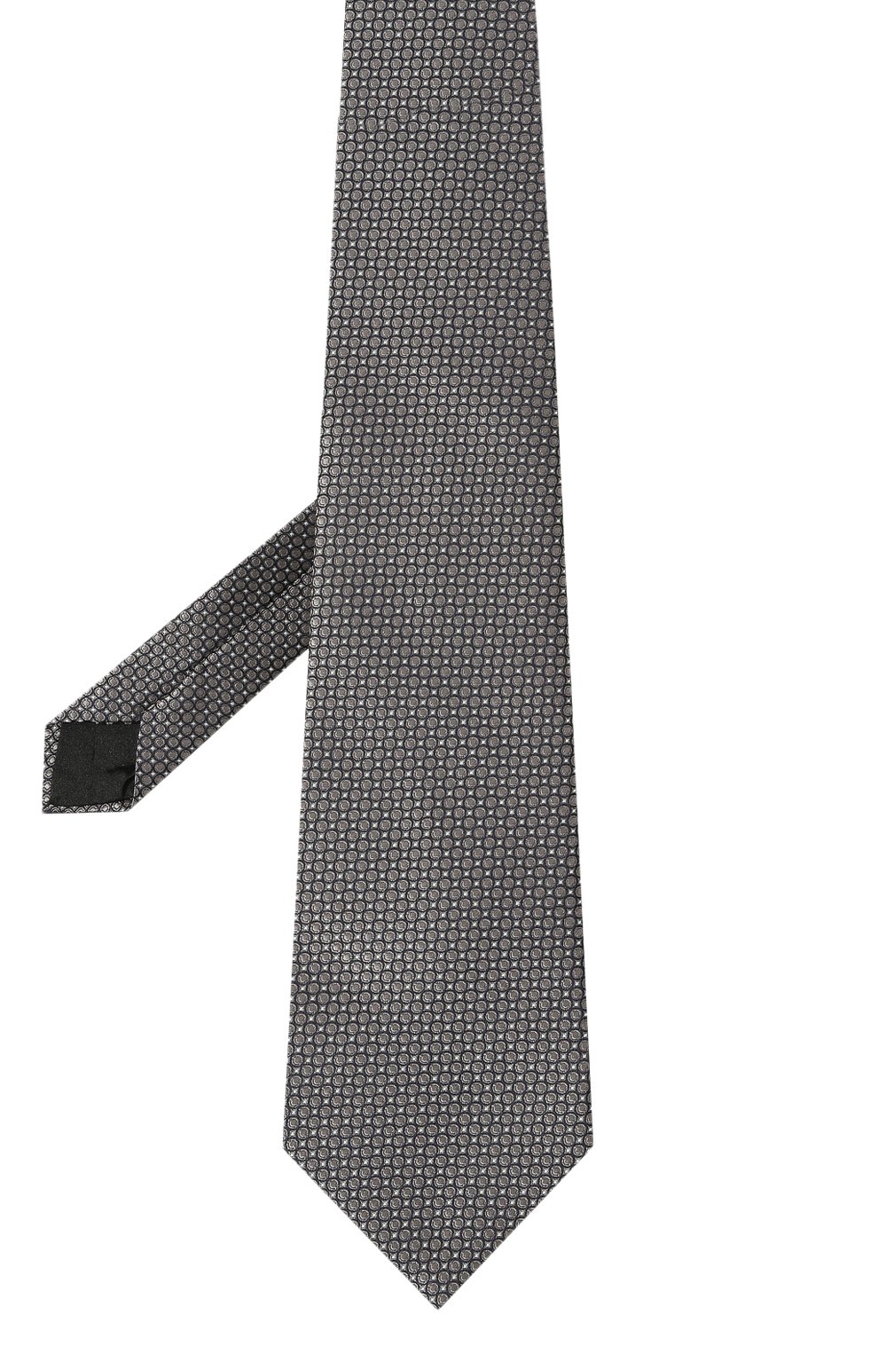 Шелковый галстук LANVIN серого цвета по цене 15000 руб., арт. 2109/TIE, фото 3 Шелковый галстук LANVIN, арт. 2109/TIE, фото 3