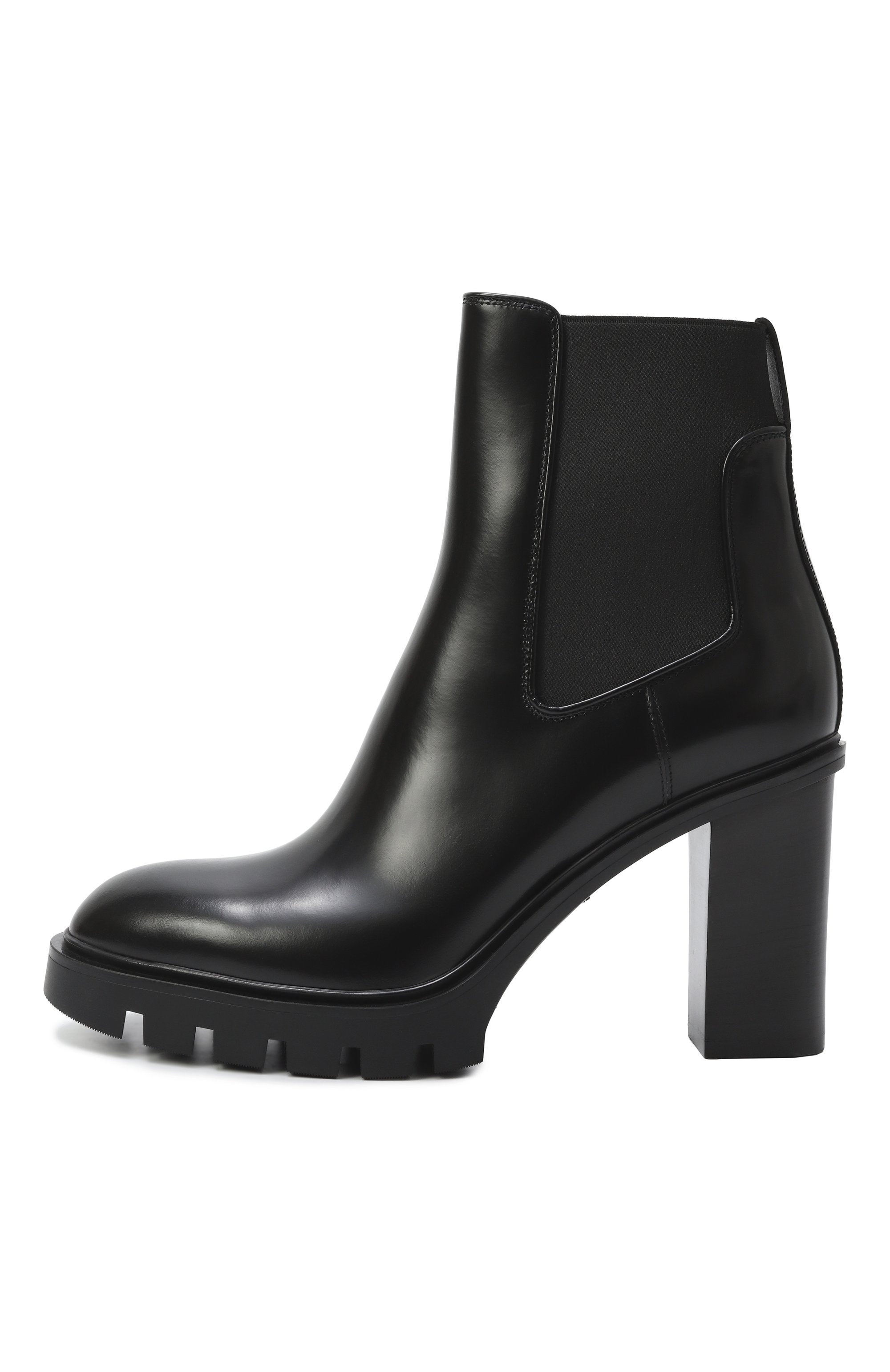 Кожаные ботильоны SANTONI, арт. WTCG59599HL8BUDY, фото 4