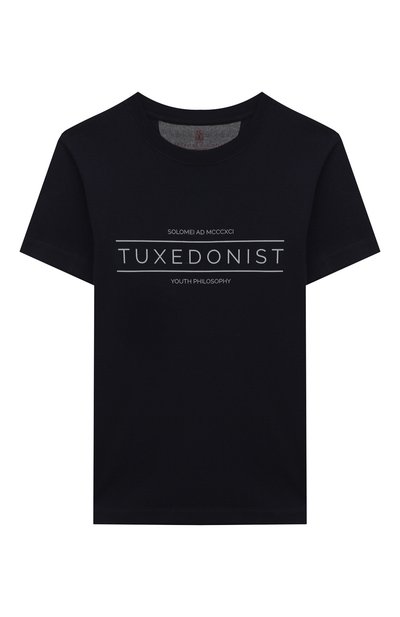 Хлопковая футболка BRUNELLO CUCINELLI, арт. BL824S150B, фото 1