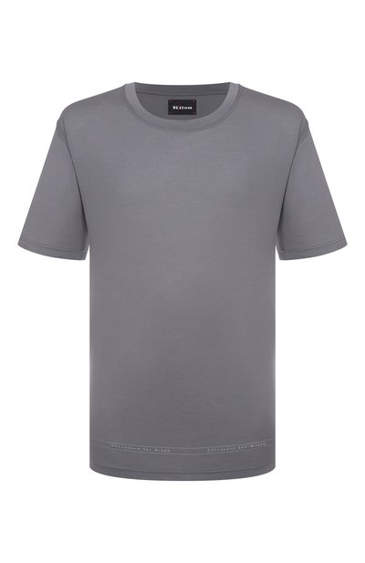 Мужская хлопковая футболка KITON, арт. UMK0824KG