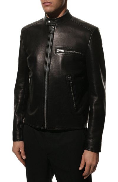 Кожаная куртка PRADA, арт. UPW290-GIS-F0002, фото 3