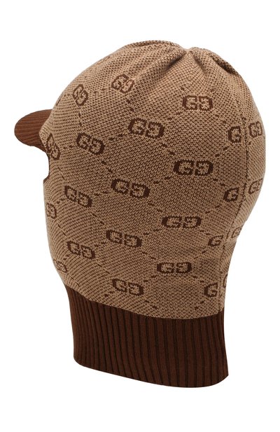 Шапка-балаклава из хлопка и шерсти GUCCI, арт. 574721/4K208, фото 2