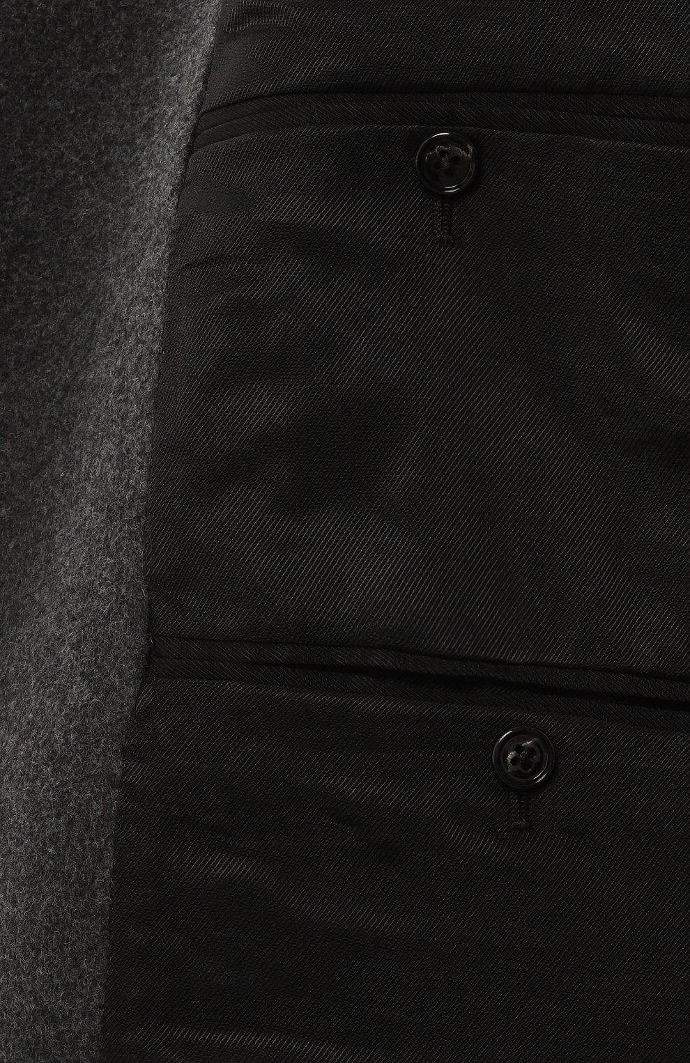 Шерстяное пальто ANN DEMEULEMEESTER, арт. 2402-W-C025-FA510-088, фото 6