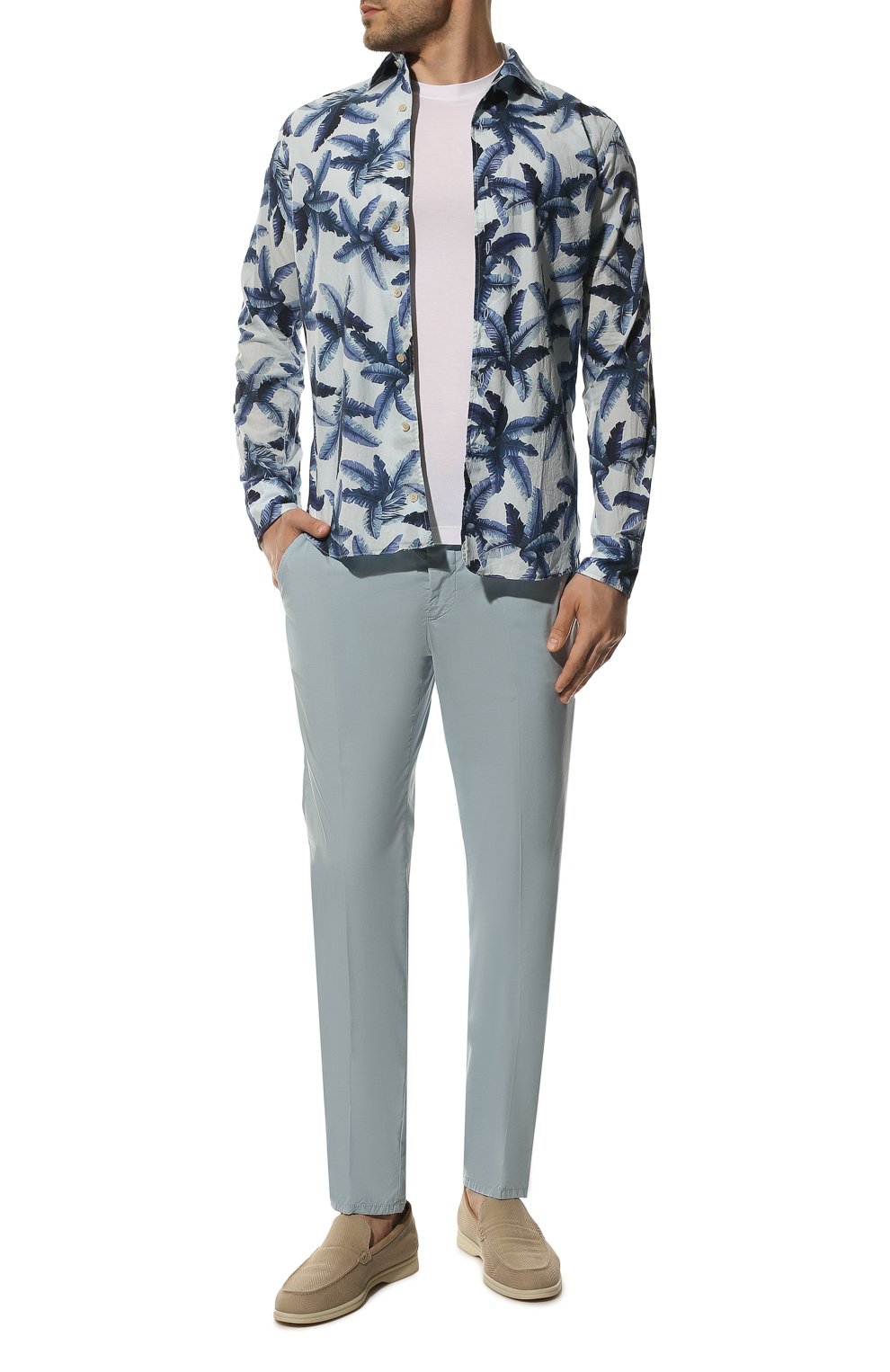 Хлопковая рубашка ALESSANDRO GHERARDI, арт. D0UBLEL/6854, фото 2