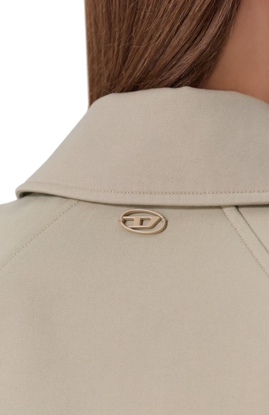 Хлопковый жакет Diesel A23657/0NJCT Бежевый  A23657/0NJCT Фото 5