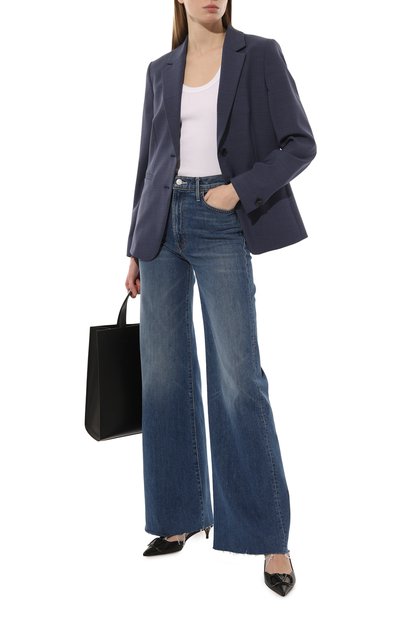 Шерстяной жакет BOSS темно-синего цвета по цене 39560 руб., арт. 50489634, фото 2 Шерстяной жакет BOSS, арт. 50489634, фото 2