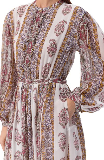 Шелковое платье GIAMBATTISTA VALLI, арт. 26SSPVCA5165/35PRI, фото 4