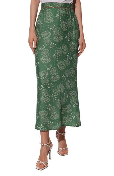 Шелковая юбка ULYANA SERGEENKO, арт. GNM003SS22Ornella  (4499т21), фото 3