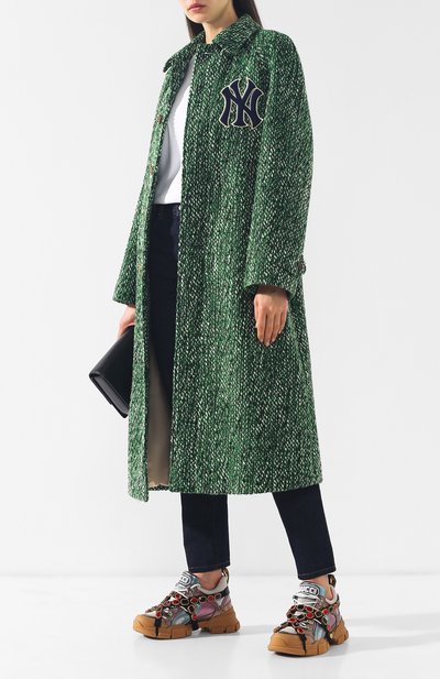 Пальто из смеси шерсти и хлопка GUCCI, арт. 543389/ZLE81, фото 2