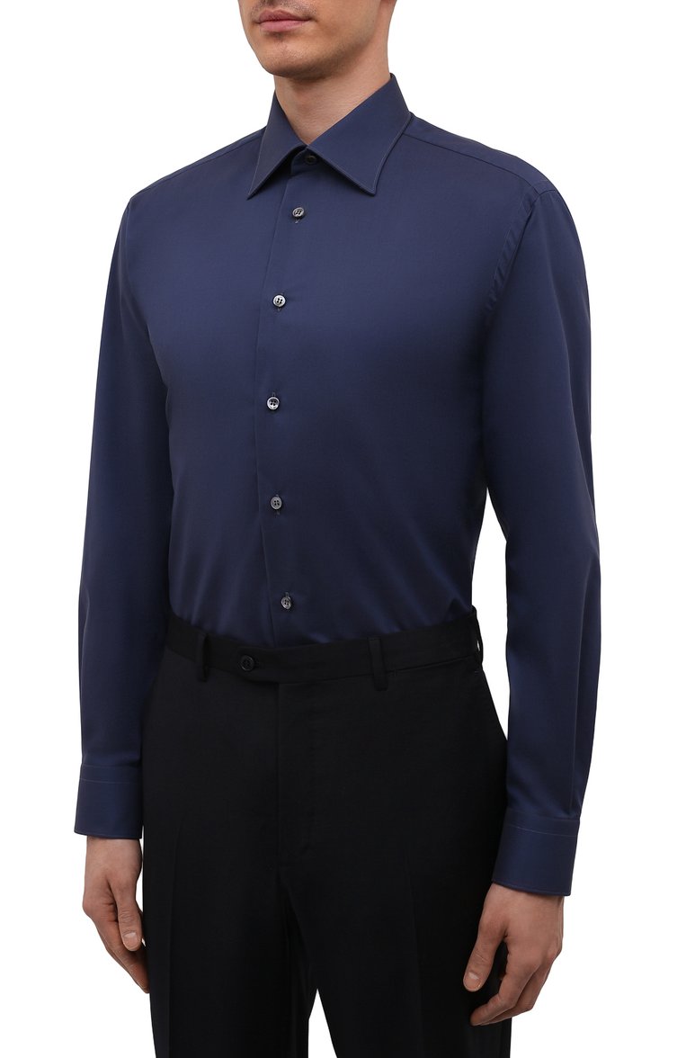 Хлопковая сорочка BRIONI, арт. RCBD0M/P104M, фото 3