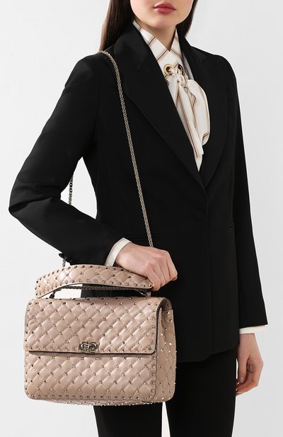 Сумка rockstud spike large VALENTINO, арт. NW2B0121/NAP, фото 5