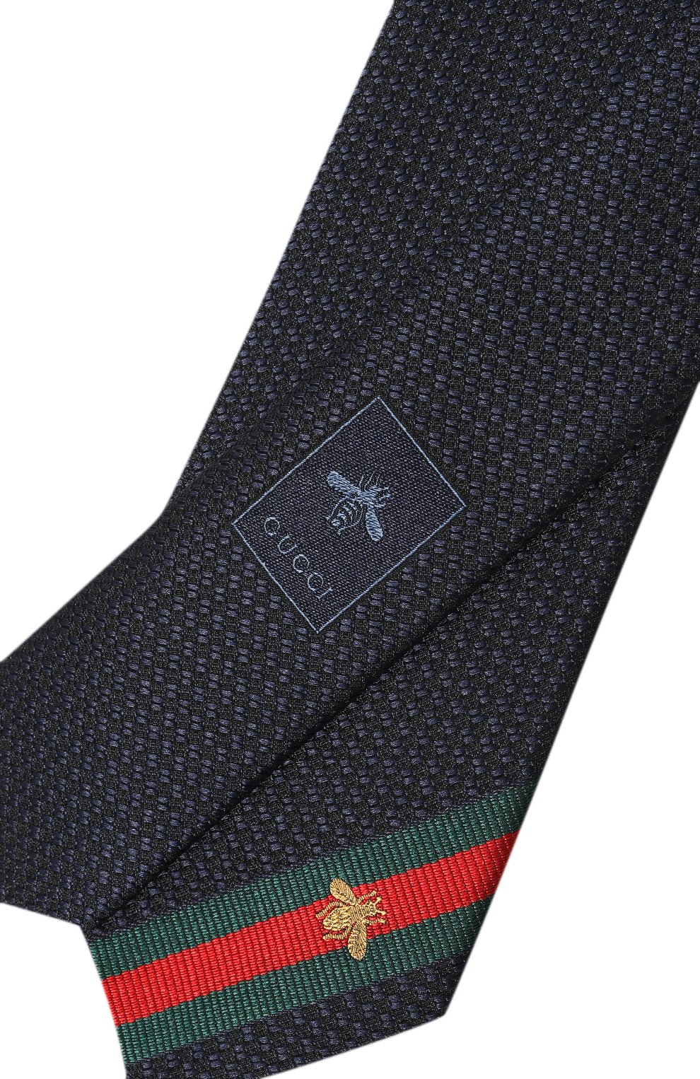 Шелковый галстук GUCCI, арт. 456510 4E002, фото 4
