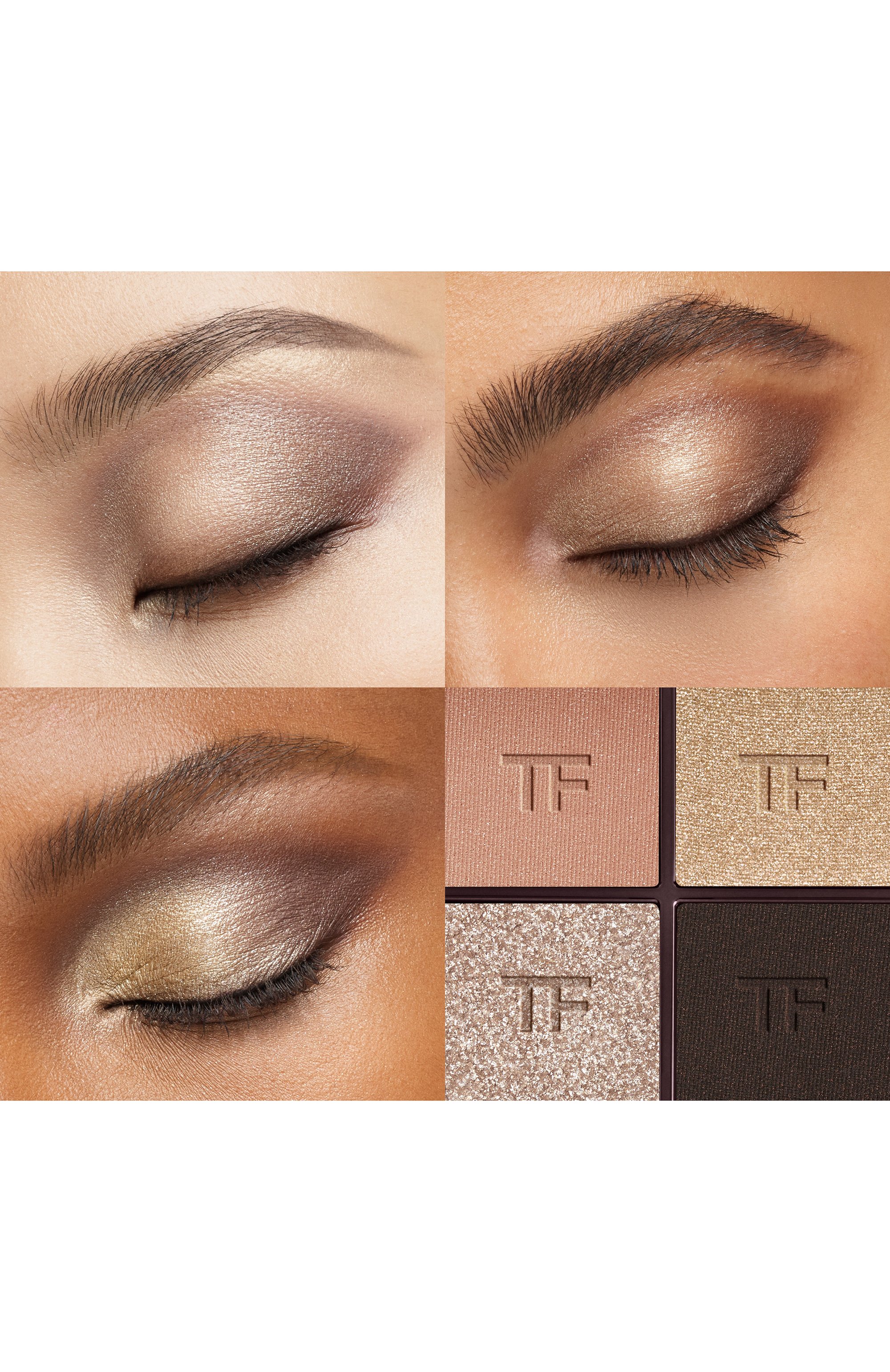Палетка теней runway eye color quad crème, оттенок 35 rose topaz (7g) TOM FORD, арт. T1QT-01, фото 2