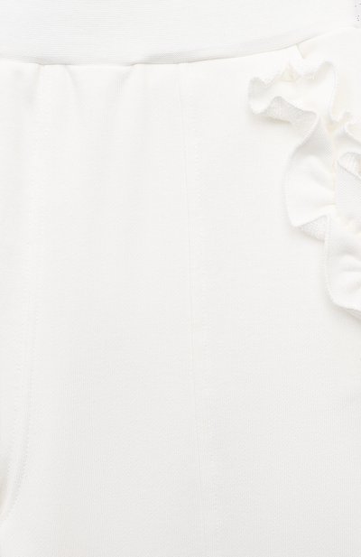 Хлопковые брюки MONNALISA, арт. 79C401, фото 3