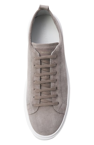 Замшевые кеды foley BLU BARRETT серого цвета по цене 58350 руб., арт. F0LEY-14102.2/LIGHT CASHEMERE, фото 5 Замшевые кеды foley BLU BARRETT, арт. F0LEY-14102.2/LIGHT CASHEMERE, фото 5