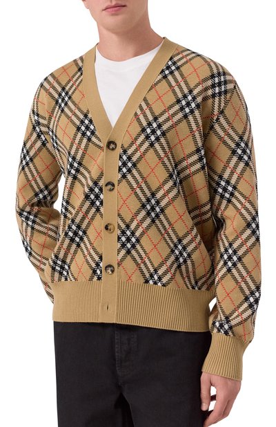 Шерстяной кардиган BURBERRY, арт. 8110629, фото 3