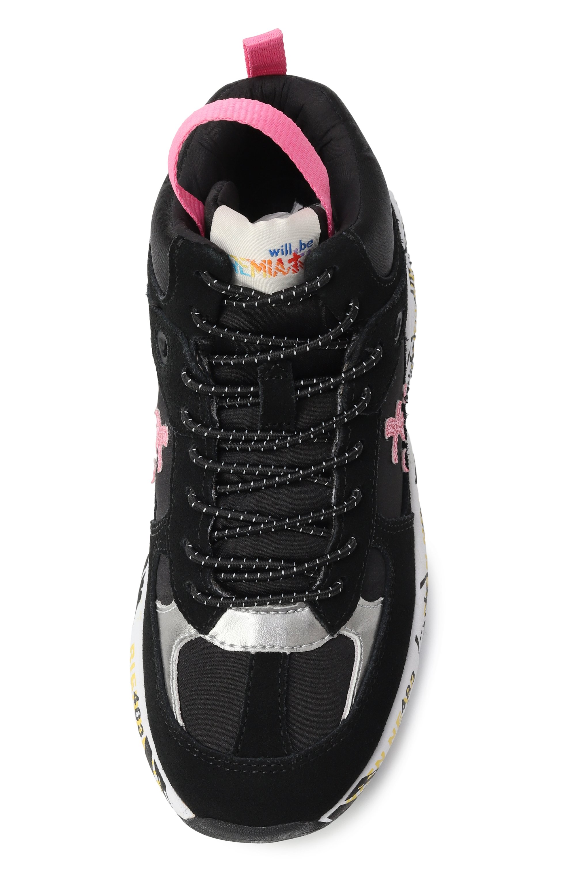 Комбинированные кроссовки diva PREMIATA WILL BE, арт. 24282042/DIVA HI/27-35, фото 4