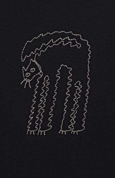 Хлопковая футболка IL GUFO, арт. P25TS479MF001/5A-8A, фото 3