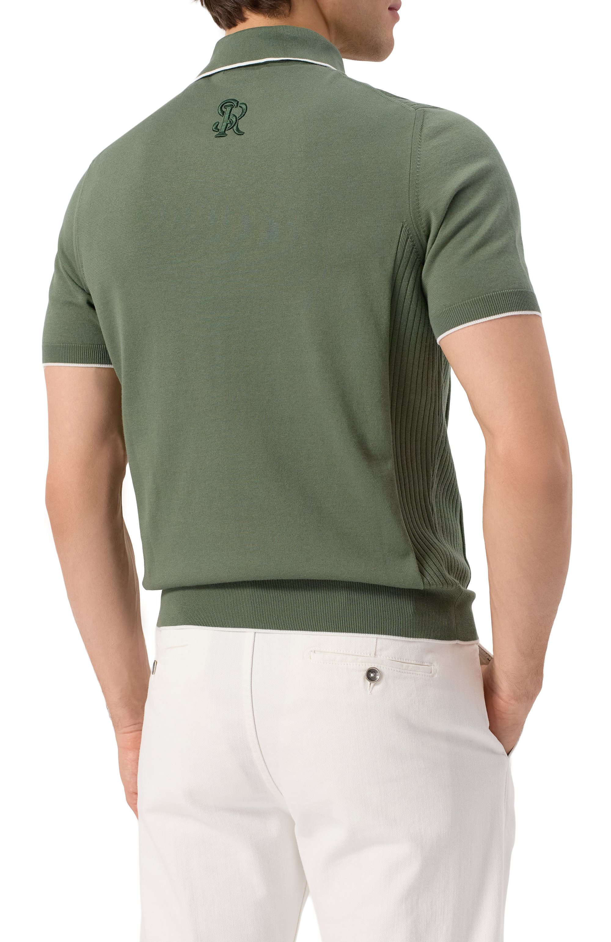 Хлопковое поло STEFANO RICCI, арт. K616410P31/F25116, фото 4