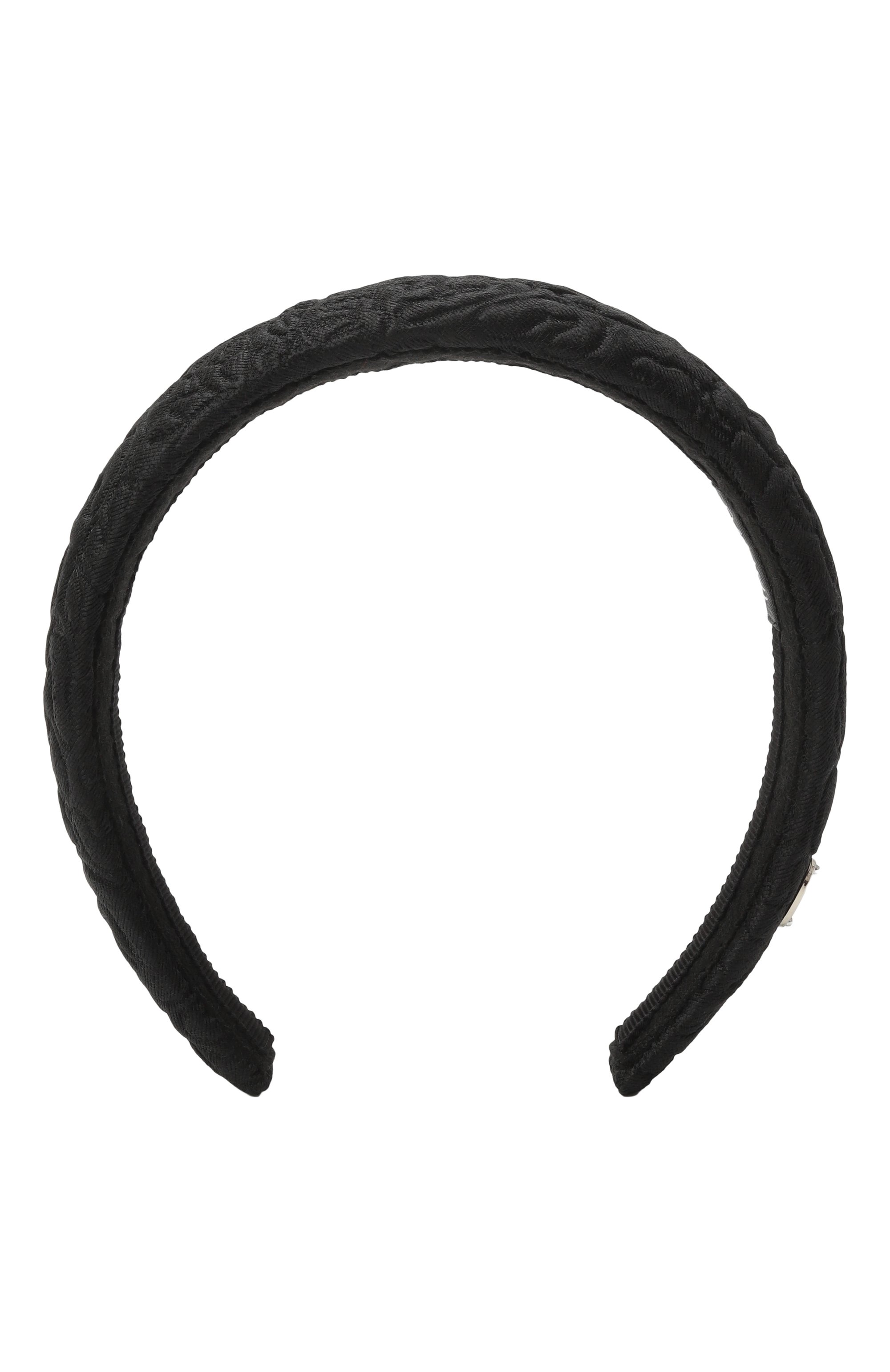 Ободок для волос PANFIL черного цвета по цене 10000 руб., арт. 89-FC-BND, фото 1 Ободок для волос PANFIL, арт. 89-FC-BND, фото 1