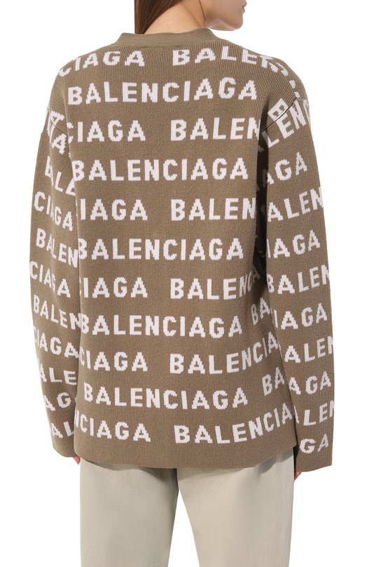 фото Шерстяной кардиган balenciaga