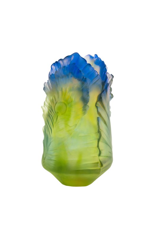 фото Ваза fleur de paon exotique daum
