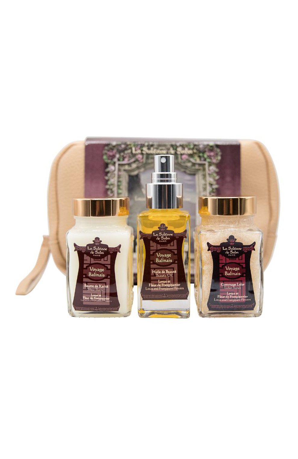 Набор для ухода за телом путешествие на бали (3x100ml) LA SULTANE DE SABA, арт. 3700448602558, фото 1