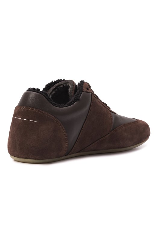 Кожаные кеды Anatomic MM6 S66WS0106/P6435 Коричневый  S66WS0106/P6435 Фото 5
