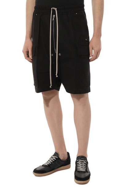 Хлопковые шорты RICK OWENS, арт. RR01C4300/CR, фото 3