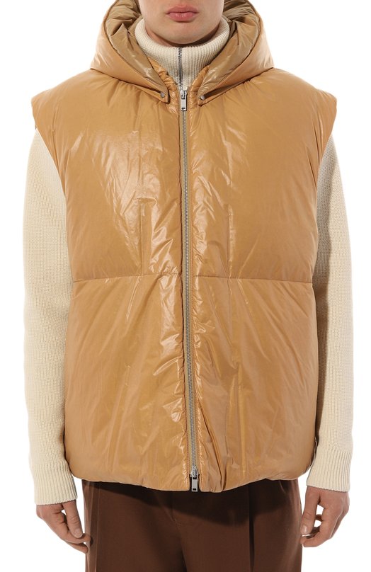

Пуховик Jil Sander, Бежевый