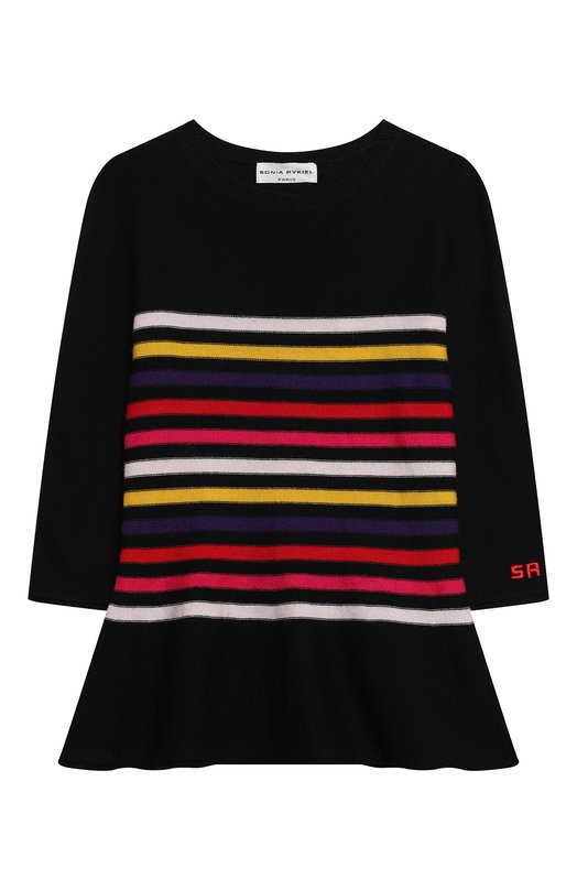 

Платье из шерсти и кашемира Sonia Rykiel Enfant, Разноцветный