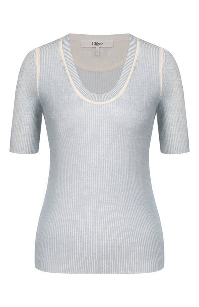 Женский пуловер из шерсти и вискозы CHLOÉ, арт. CH26SMP25510