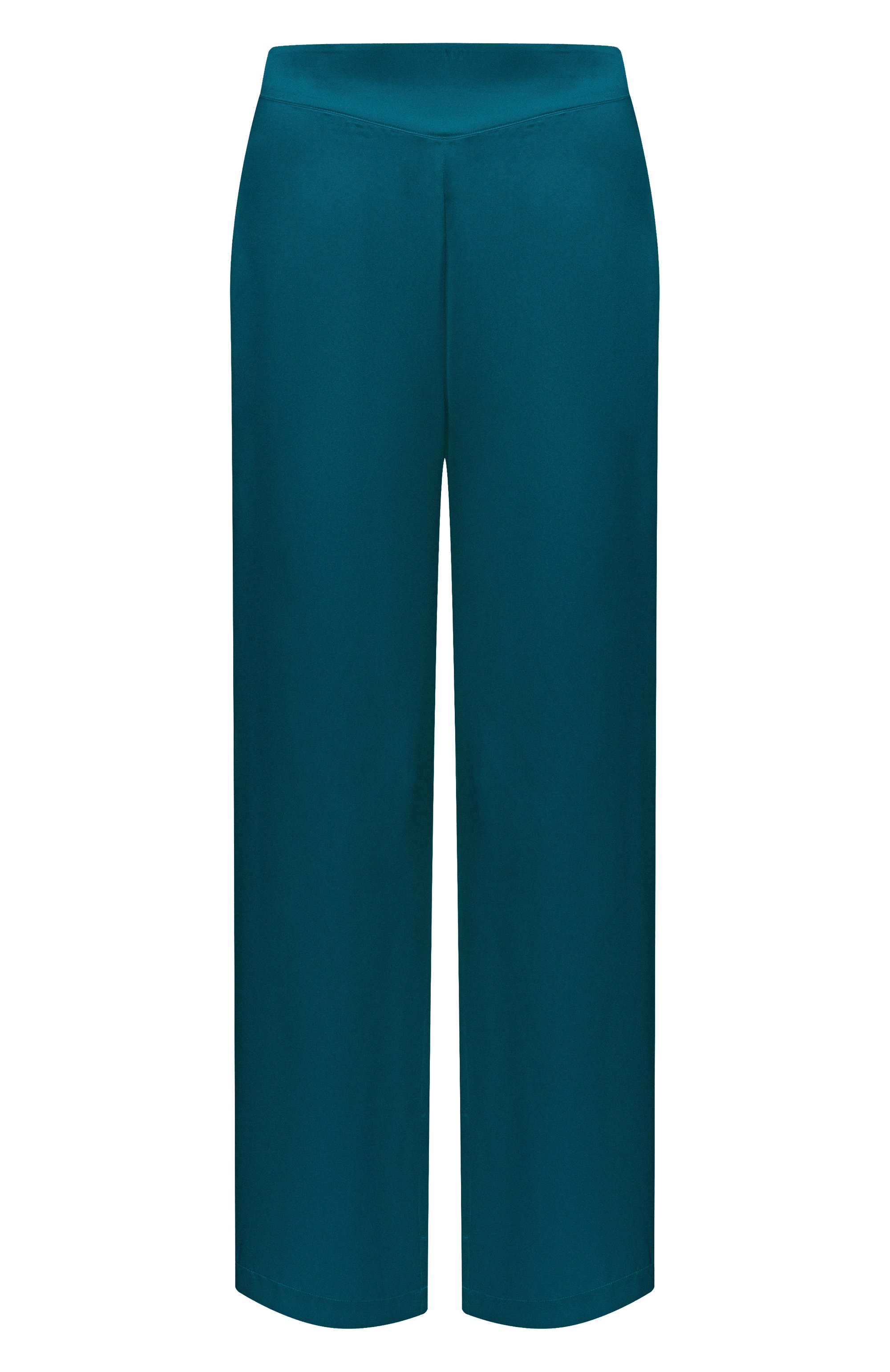 Шелковые брюки SIMONE PERELE зеленого цвета по цене 27770 руб., арт. 1F8660, фото 1 Шелковые брюки SIMONE PERELE, арт. 1F8660, фото 1