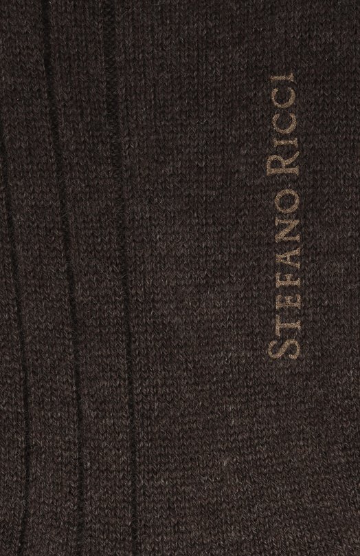 Кашемировые носки Stefano Ricci C007UN0004/C007UN Коричневый  C007UN0004/C007UN Фото 2