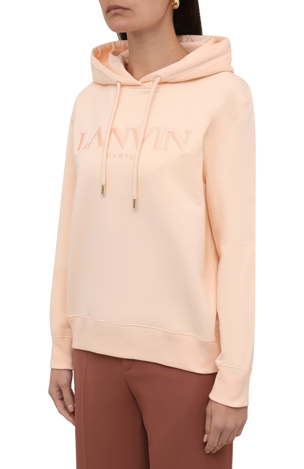 Хлопковое худи LANVIN, арт. RW-H00003-J008-A21, фото 3