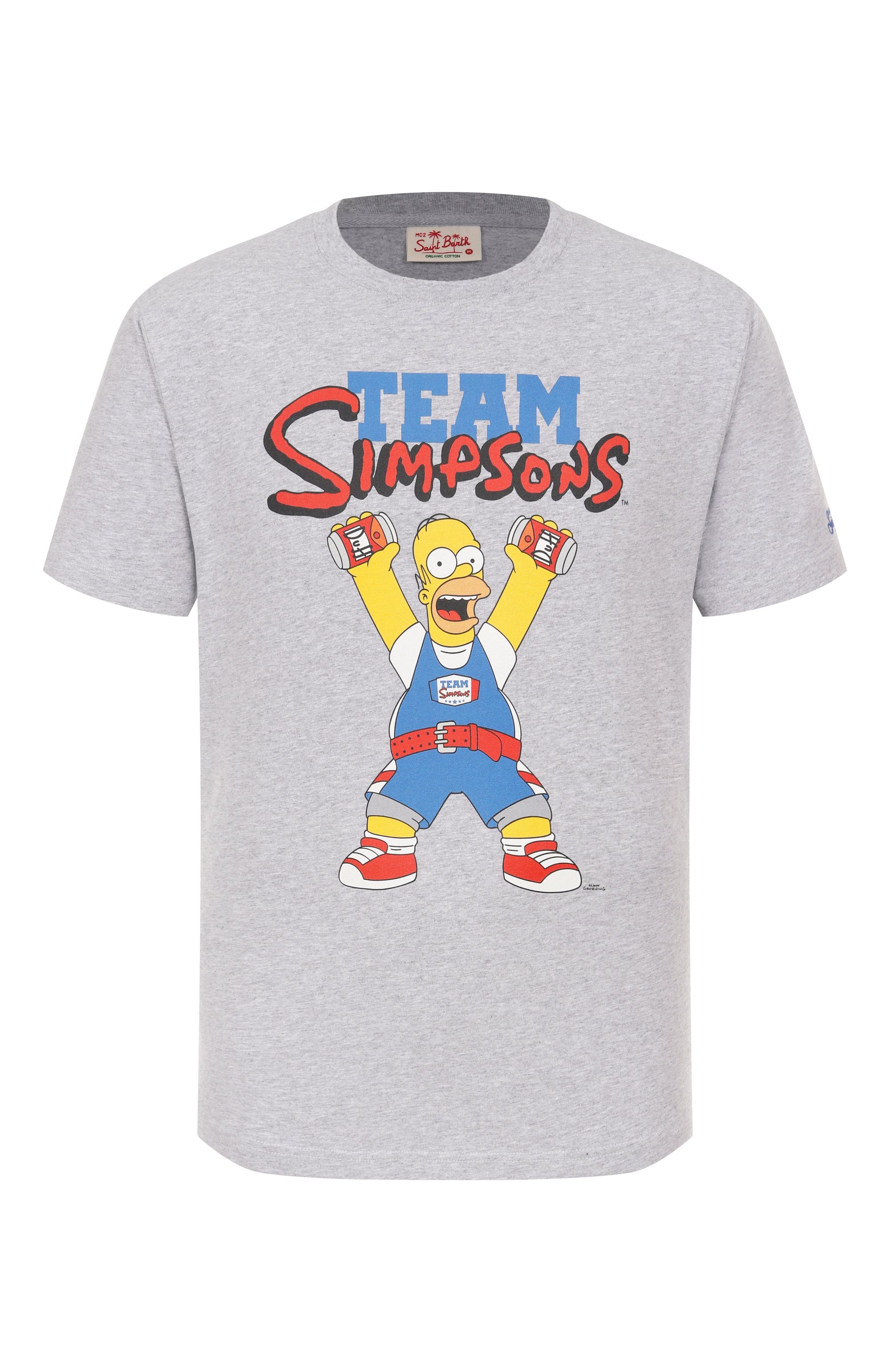 Хлопковая футболка MC2 SAINT BARTH, арт. STBM TSHIRT MAN/02578H, фото 1