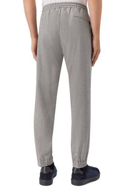 Джоггеры из шерсти и кашемира CORNELIANI, арт. 264529-2618535, фото 4