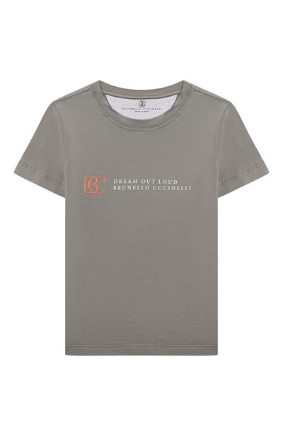Хлопковая футболка BRUNELLO CUCINELLI, арт. B0T61T118A, фото 1