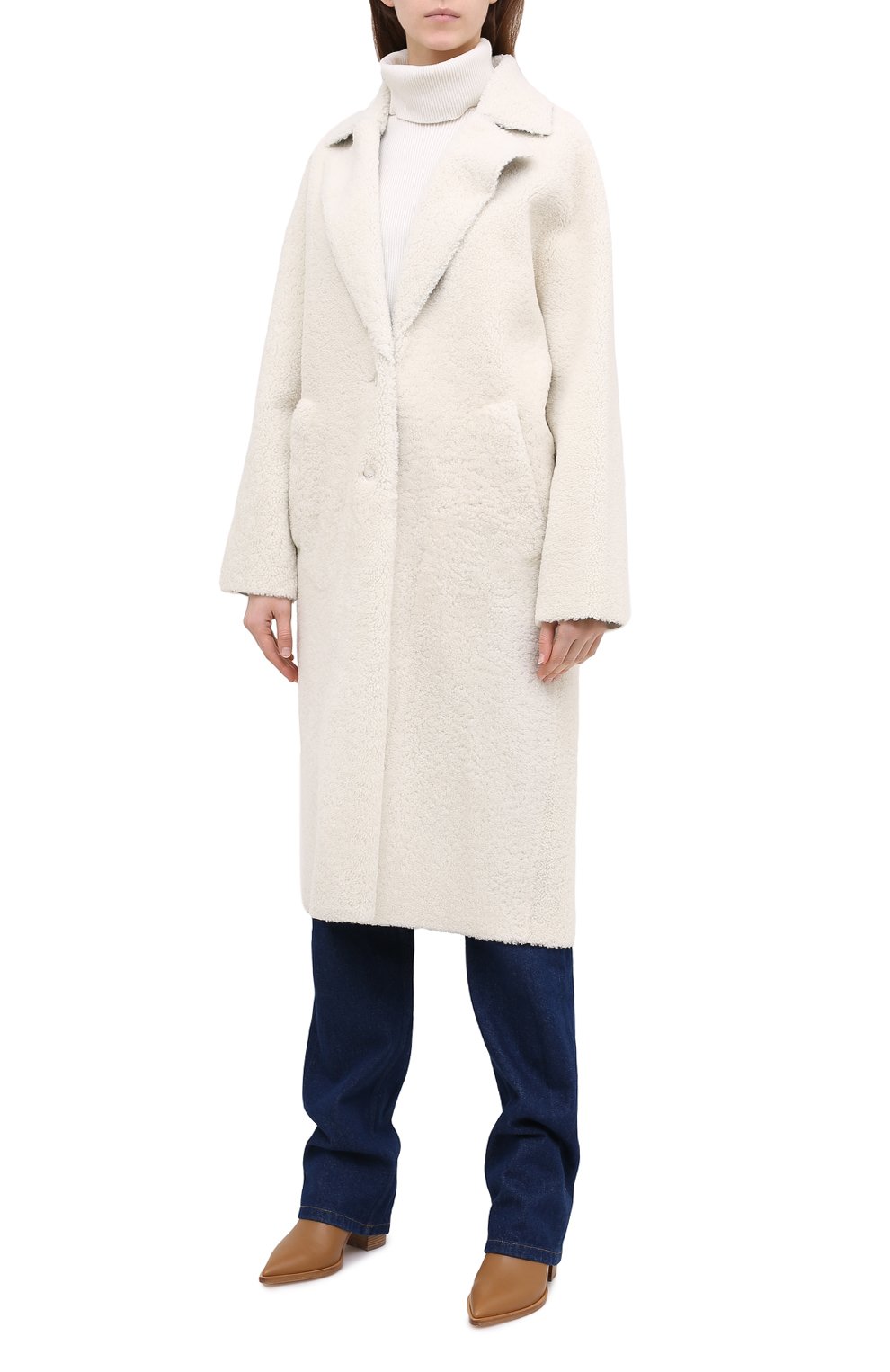 Шуба из овчины INES&MARECHAL, арт. HARP0N, фото 4