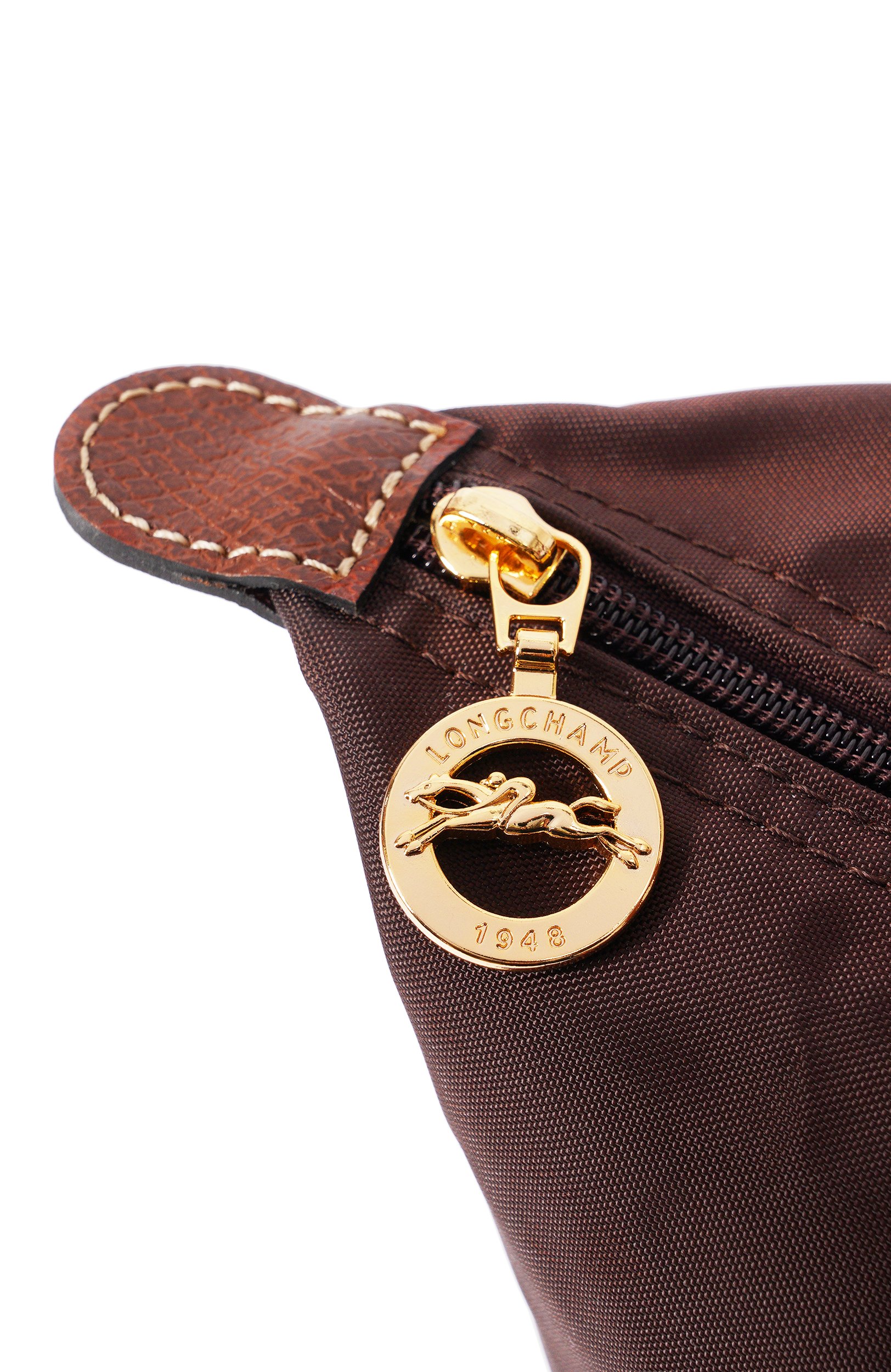 Сумка le pliage original medium LONGCHAMP коричневого цвета по цене 19950 руб., арт. L2605089/089, фото 6 Сумка le pliage original medium LONGCHAMP, арт. L2605089/089, фото 6