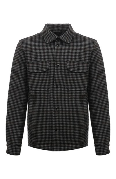 Шерстяная куртка-рубашка WOOLRICH, арт. CFWOOS0067MRUT3046, фото 1