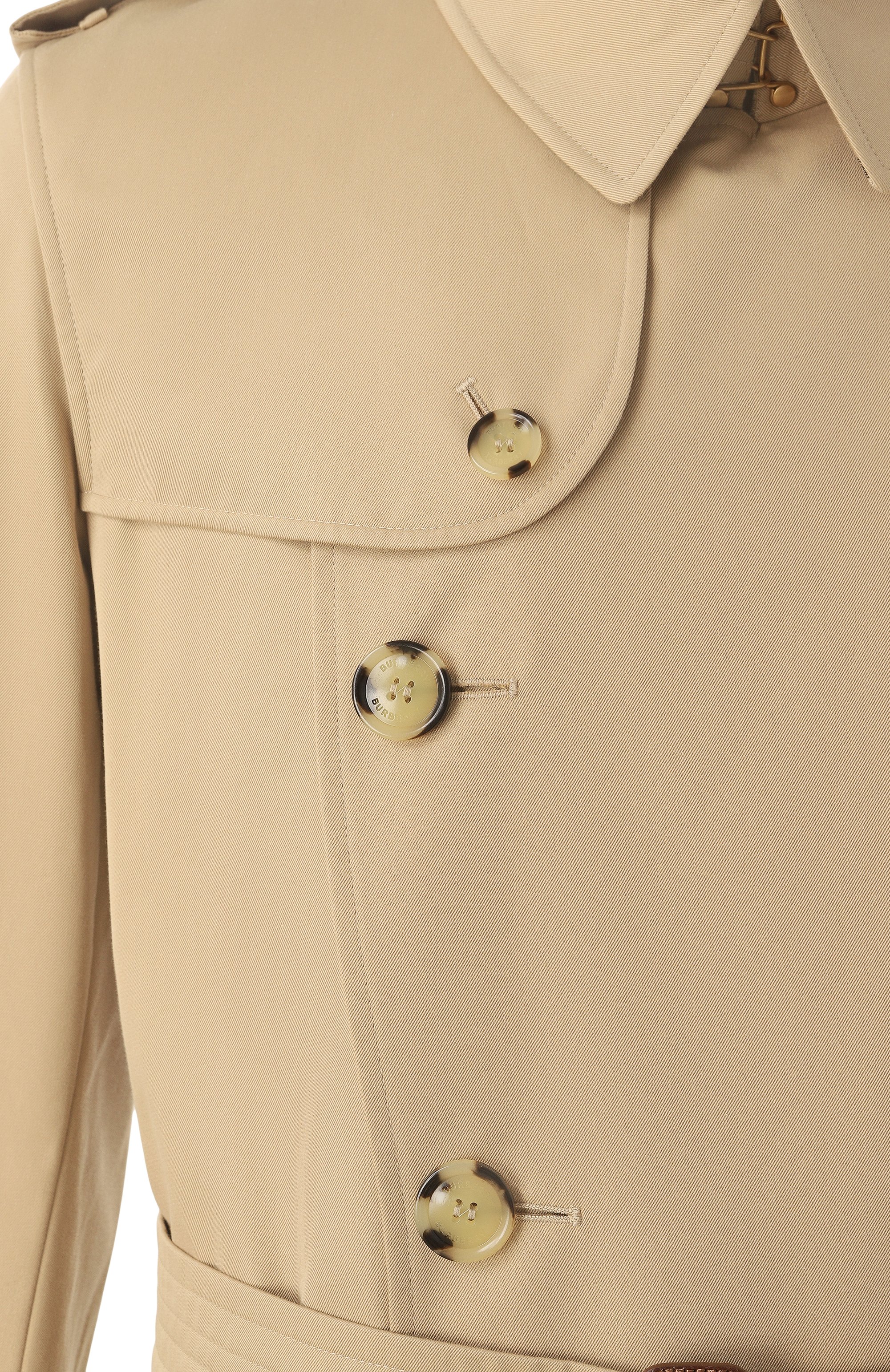 Хлопковый тренч BURBERRY, арт. 8079388, фото 6