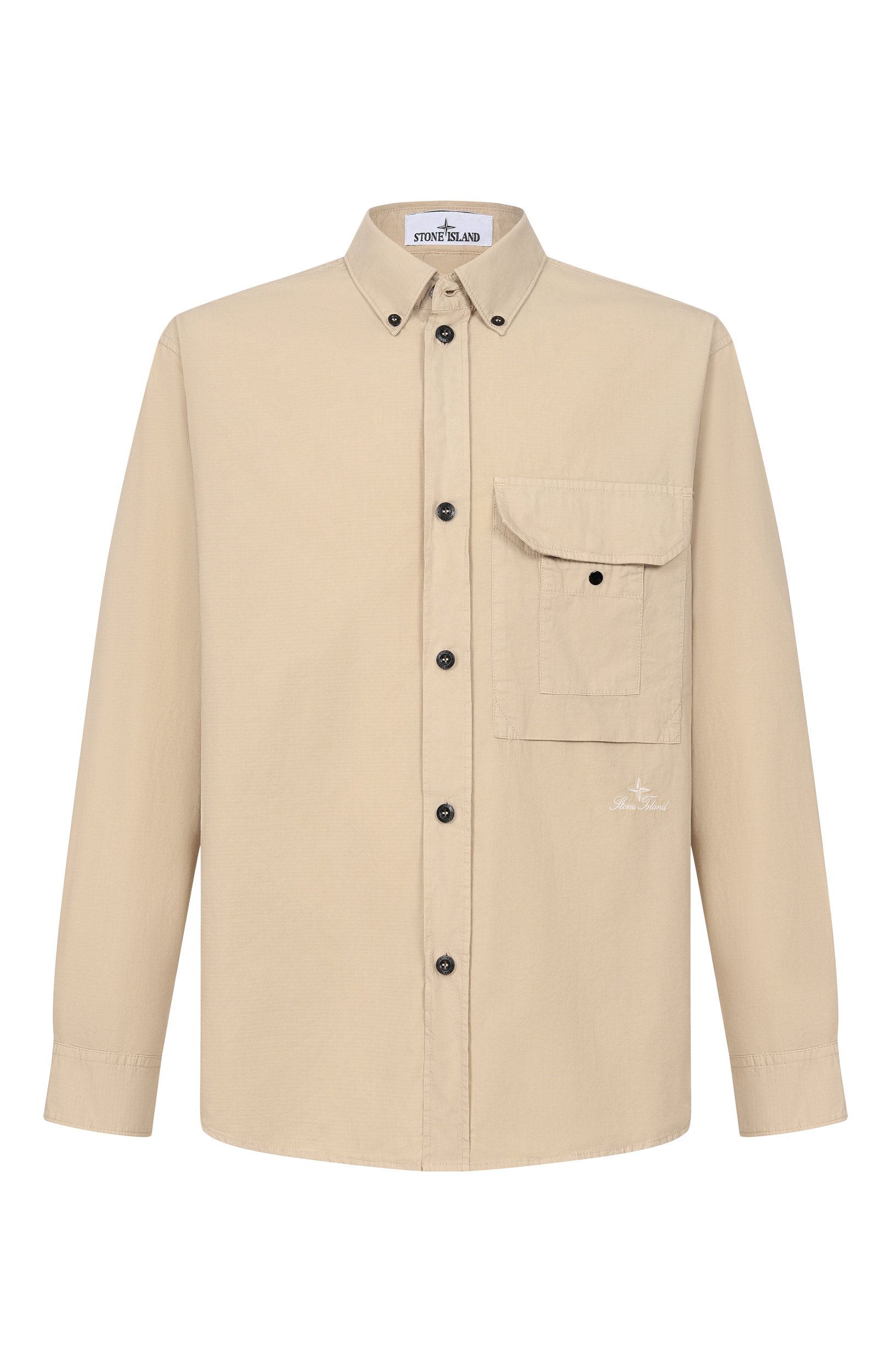 Хлопковая рубашка STONE ISLAND, арт. L1S151100028/S0318, фото 1