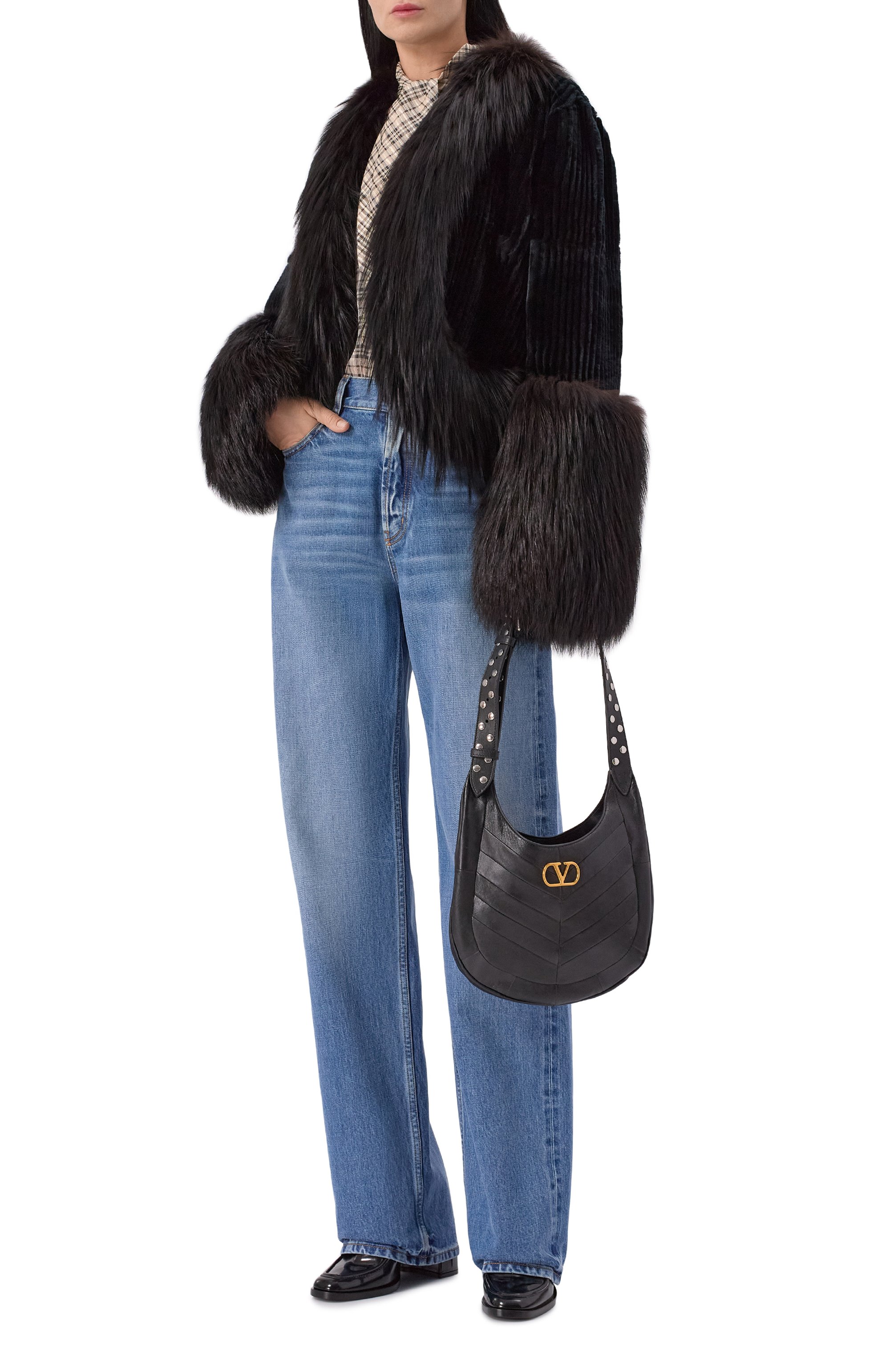 Сумка hoboho small VALENTINO, арт. 7W0B0S63/GHA, фото 7