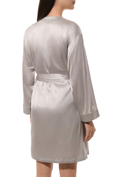 Шелковый халат I.D. SARRIERI, арт. J5366, фото 4