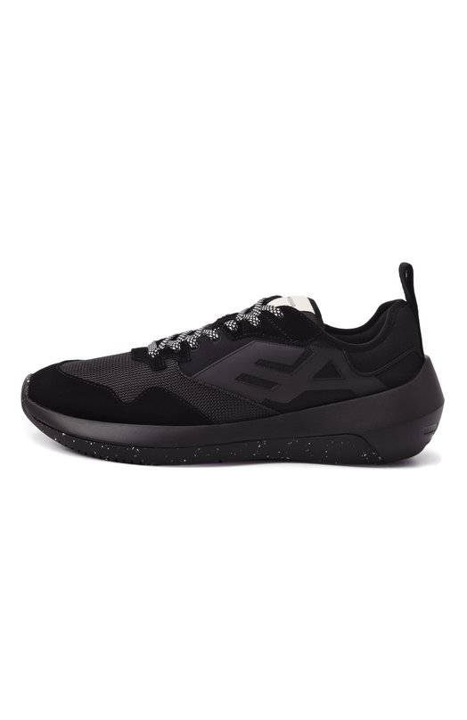 Текстильные кроссовки Emporio Armani EM003667/AF19533 Чёрный  EM003667/AF19533 Фото 4