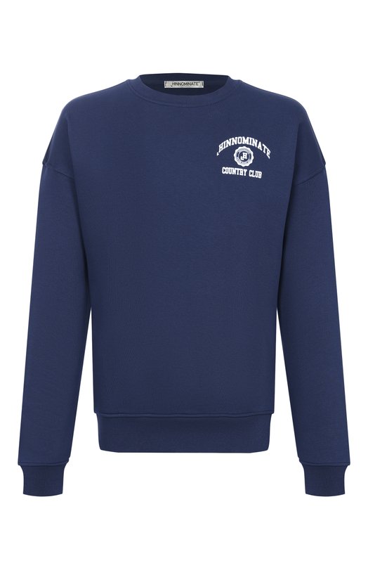 Хлопковый свитшот HINNOMINATE HMABM01560 Синий HMABM01560