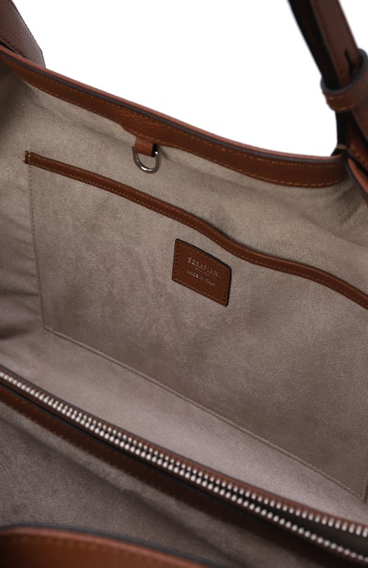 Сумка-шопер Serapian Milano SRCM0WLL684542A Коричневый  SRCM0WLL684542A Фото 5