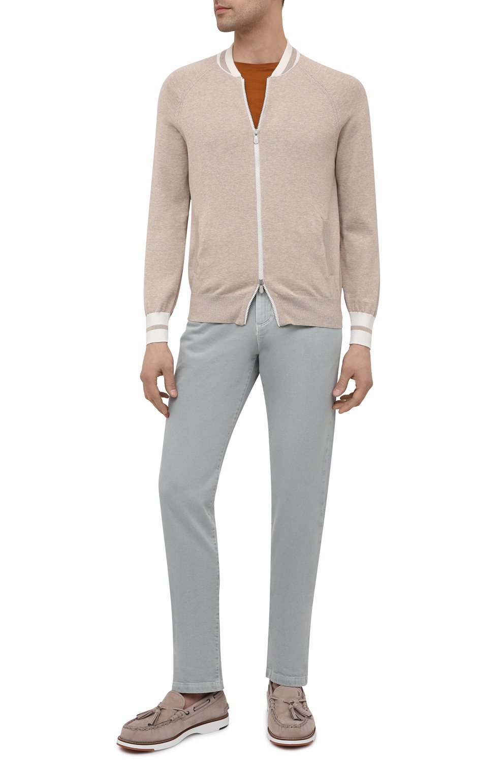 Хлопковый кардиган BRUNELLO CUCINELLI, арт. M2917906, фото 2